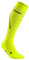 CEP Herren Reflective Compression Socks Tall Laufbekleidung Kompressions-Socken Neongelb - V