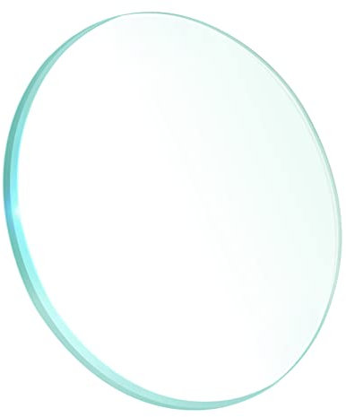 ULTECHNOVO Optische Glaslinse Konvexes Glas Konvexe Linse Klein Doppelt Konvexe Glaslinse Konvexe Glaslinse Mit Doppelt Konkave Linse Konvexe Linse 50mm Kuppel 100mm Experimentiergeräte