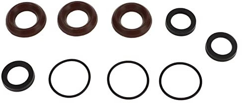 Kit de Joints D'eau de Pompe de Nettoyeur Haute Pression de Rechange 9pcs Kit de Joint de Pompe de Nettoyeur Haute Pression en Caoutchouc AR1857 pour Annovi Reverberi 18mm RKA XR