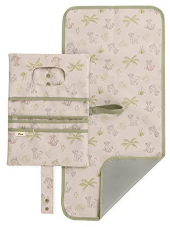 Hauck Cambiador Bebé Portátil, Pañalera Con Asa para Cochecito, Bolso Lavable de Fibras