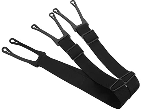 WRITWAA Hockey Accessories Hockey Belt Suspenders with Stretchable and Foldable Pants Suspenders for Sports and Training Sturdy Polyester and Rubber Material Designed for Comfortable Fit