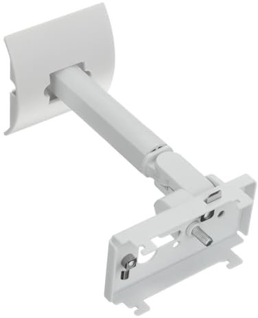 Pidynx Wall Mount Brackets for Bose Companion 5/C5 Computer Speaker – Heavy-Duty, Cable-Concealing Design with 360° Rotation, Matte Graphite Gray Finish (White)