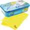 Flash Speed Mop Refills, 24 Wet Floor Cleaning Wipes, Lemon Scent, Anti-Bacterial, Wet & Dry Mop Pads + 1x Microfiber Cloth