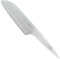 Chroma Santoku Messer Type 301, P-21, Design by F.A. Porsche, Schälmesser mit 17,8 cm Klinge, Extra scharfes Gemüsemesser, Kochmesser mit Kullenschliff