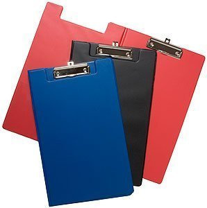 6 Stück Qualität Foldover A4/Kanzleipapier Klemmbretter (rot)