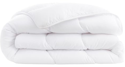 Abeil - Couette Thermofill - Ultra Chaude - Enveloppe Microfibre Douce, Garnissage Polyester 400g/m² - Lavable en Machine - Certifiée Oeko-Tex, 220 x 240 cm