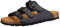 Lico Bioline Lady Damen Pantoletten, schwarz vegan, 36 EU