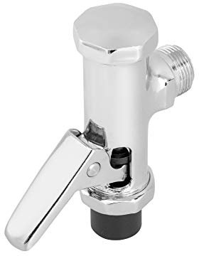 ADGO Tajfun Machine de Rinçage de Valve de Chasse d'eau 3/4 Valve de Réservoir Blanc, Robinet de Vidange de Toilette WC Urinoir A-SP.B, 1 pièce