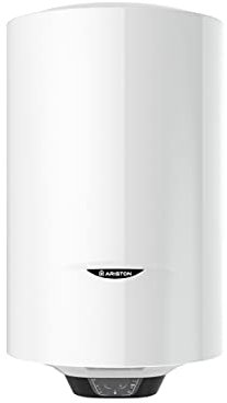 Ariston PRO1 ECO 80L - Chauffe-eau Electrique Vertical Mural Ø450 mm - Intelligent Fonction ECO - Classe B - Conçu et fabriqué pour être installé en France