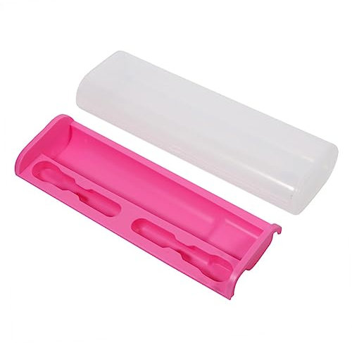 HOMSFOU klarer Retainer-Reiniger elektrische Zahnbürste Reiseetui für die Zahnbürste elektrischer Zahnbürstenhalter tragbar Zahnbürstenbox Zahnbürsten-Halter Aufbewahrungskiste Reisen