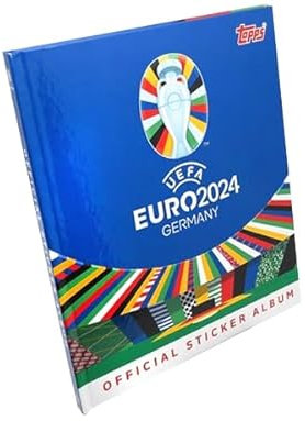 Generisch Topps UEFA EURO 2024 Sticker Kollektion – 1x Hardcover Album
