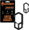 Gerber Multi-Tool und Schlüsselanhänger, Carabiner, 3-Kammer-Karabiner mit Verpackungsöffner und Flaschenöffner, Länge: 6,1 cm, Gewicht: 18 g, Edelstahl, Schwarz, 1075355