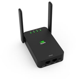 InHand Networks CR202-Lite 4G LTE Router with Battery (3000mAh), Dual Ethernet Ports, for POS & Business,Certified by AT&T/T-Mobile/Verizon, 4G CAT6 Cellular Modem for RV Travel & Camping & Business