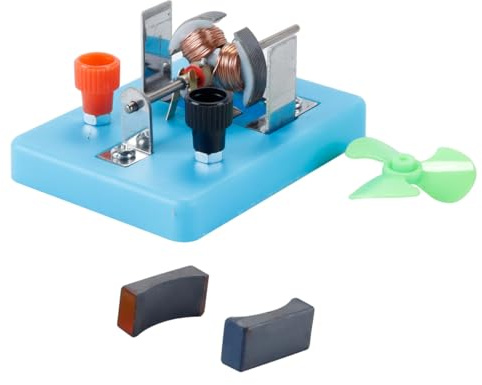 Hoite Kit d'expérimentation sur les moteurs électriques – Kit de bricolage scientifique pratique pour l'apprentissage physique