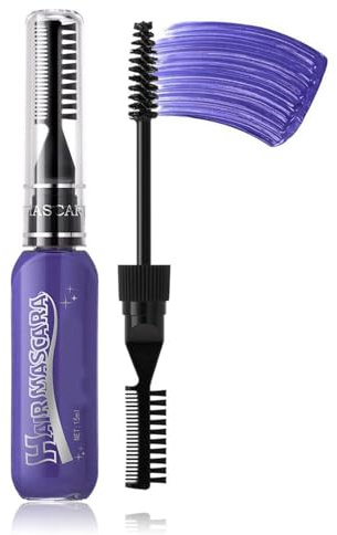 Juego De Peines De Tiza Para El Cabello: Máscara De Tinte Temporal De 8 Colores, Herramienta Pa-ra Colorear De Doble Punta, Kit Resaltado Lavable Un Solo Uso, Estilo Fiesta Fácil Aplicación