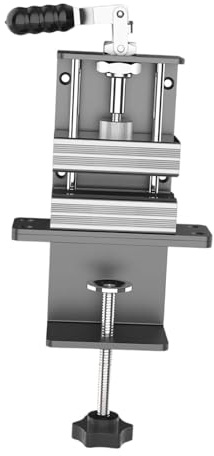 LOVIVER Étau pour Grip de Club de Golf, Outil de Serrage Robuste et Professionnel pour la réparation et Le démontage des Grips, Support de Table à Pince