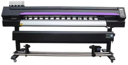 Kommersiell Eco Solvent Roll Skrivare Stort format Inkjet Plotter Enhet för Anpassad Banner Visar Bildekaler Inredning Grafisk Skapelse