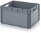 Auer Packaging Eurobehälter 80 x 60 x 42 - sehr große Eurobox - für Industrie Handel Handwerk Werkstatt Big Box 80x60x42 mit offenen Griffen, mit verstärktem Boden