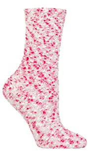 SockShop Wildfeet Ladies Boxed Popcorn Bed Socks Pack of 1 Bright Pink 4-8