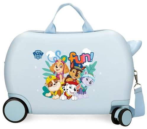 Patrulla Canina Paw Patrol So Fun Maleta Infantil Azul 45x31x20 cms Rígida ABS 24,6L 1,8 kgs 4 Ruedas Equipaje Mano