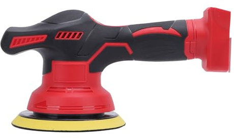 Oytrui Pulidor de búfer inalámbrico para coche, 6 pulgadas, 2500-5000 rpm, velocidad variable excéntrica, con motor de cobre para 48-11-1820 48-11-1822, diseño sin cables, versátil