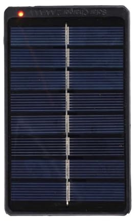 Tidevib 1W 4V Panneau Solaire Boîte de Charge Portable Chargeur Solaire pour Piles AA et AAA Rechargeable pour Camping et Voyage