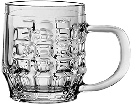 Bormioli Rocco Malles Bicchiere di birra 325ml, con segno di riempimento a 250ml, 6 Bicchiere