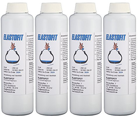 Elastofit SI1001-04-17 Reifendichtmittel 4 x 250 ml