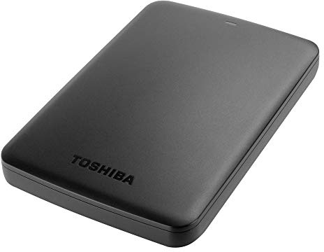 TOSHIBA Canvio Basics 500GB Portable Hard Drive- Black (HDTB305XK3AA)