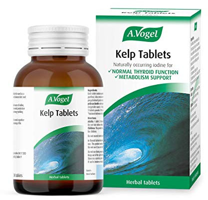 A. Vogel Kelp Tablets | Food Supplement Rich in Naturally Occurring Iodine | Supports Metabolism and Normal Thyroid Function | 240 Tablets