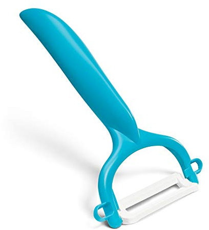KYOCERA Fruit & Vegetable No-Rust, Ultra-Sharp Ceramic Y-Peeler