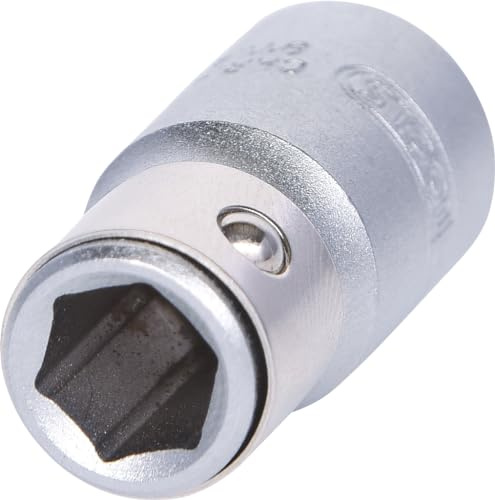 KS Tools 911.4327-E 1/4 Bit-adapter-hylsa med spännring på hängare