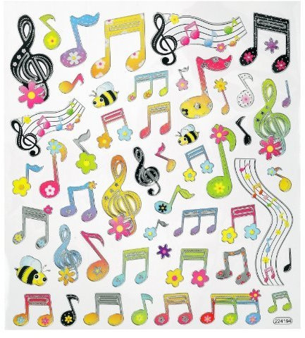 HOBBY-Design Sticker Noten