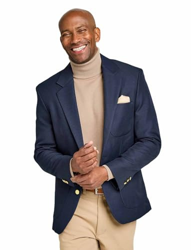 Chums Men's Single-Breasted Classic Oxford Regular Fit Blazer | Timeless Elegance Sophisticated Style & Versatile Wardrobe for Formal and Casual Occasions