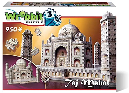 Wrebbit3D | Taj Mahal (950pc) | 3D Puzzle | Ages 8+