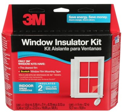3M Indoor Window Insulator Kit - Two Pack