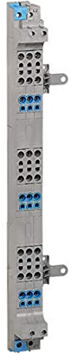 Peigne d'alimentation vertical 125A à bornes automatiques pour coffrets 4 rangées