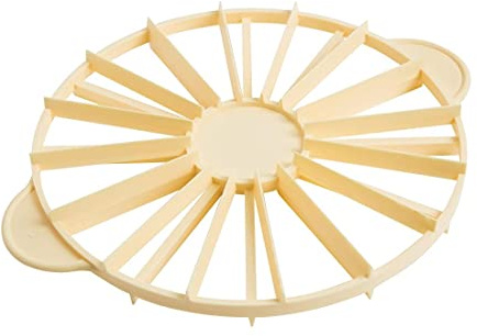 Tortenteiler doppel Einteilung 12+16 hygienischer Kunststoff