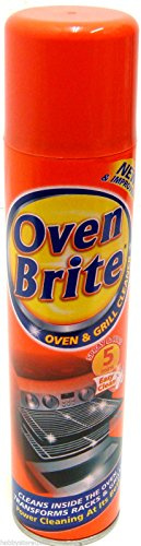 oven brite Oven & Grill Cleaner Heavy Duty BBQ Cleaning Action Spray Can 300ml