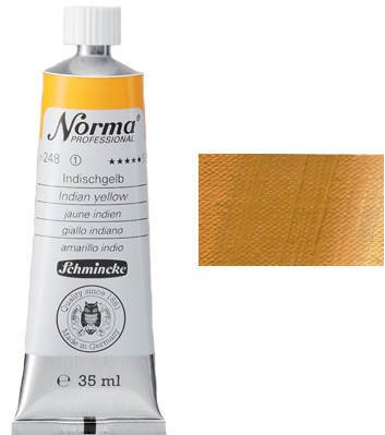 Schmincke – Norma® Professional - feinste Künstler-Ölfarben, Gelber Ocker - 35 ml