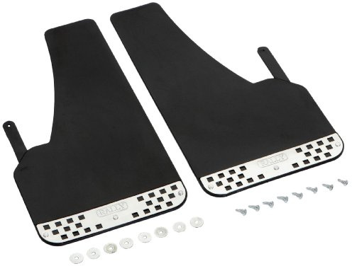 PILOT 12991 Coppia Lastra paraspruzzi anteriore e Posteriore nero