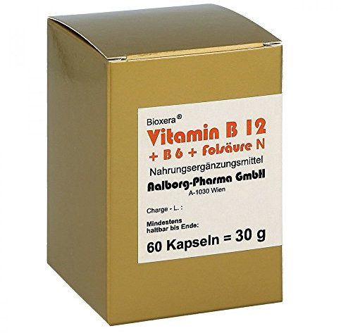 Vitamin B12+B6+Folsaüre Komplex N Kapseln