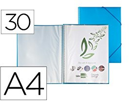 Liderpapel EC09 snabbhäftare, A4, blå