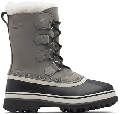 Sorel Caribou WP, Stivali da Neve Impermeabili Donna, Shale/Stone , 38 EU