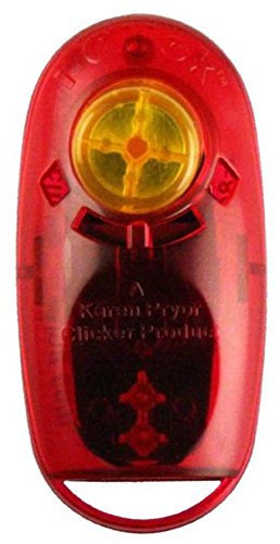 Jewel i-Click Karen Pryor Clicker Product Klicker Training (transluzent rot)