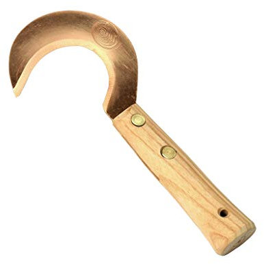 OJ: Kräutersichel MIROSLAV aus Kupfer - kupferne Sichel