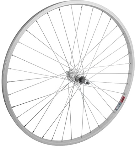 WheelMaster Rear Bicycle Wheel 26 x 1.5 36H, Alloy, 5/6/7 Speed Freewheel, Bolt On, Silver
