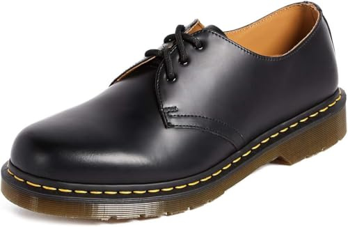Dr. Martens 1461 Z Smooth Last 59 We, Scarpe Brogue Stringate Donna, Nero Black Welt, 38 EU