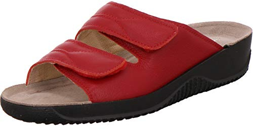 Rohde Mules Femme Soltau-40 1940, Pointure:38 EU, La Couleur:Rouge