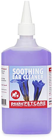 Quistel Dog Ear Cleaner Solution - Soothing Canaural Ear Drops - Dog Ear Drops for Infection Wax Dirt Yeast and Mites - 150ml